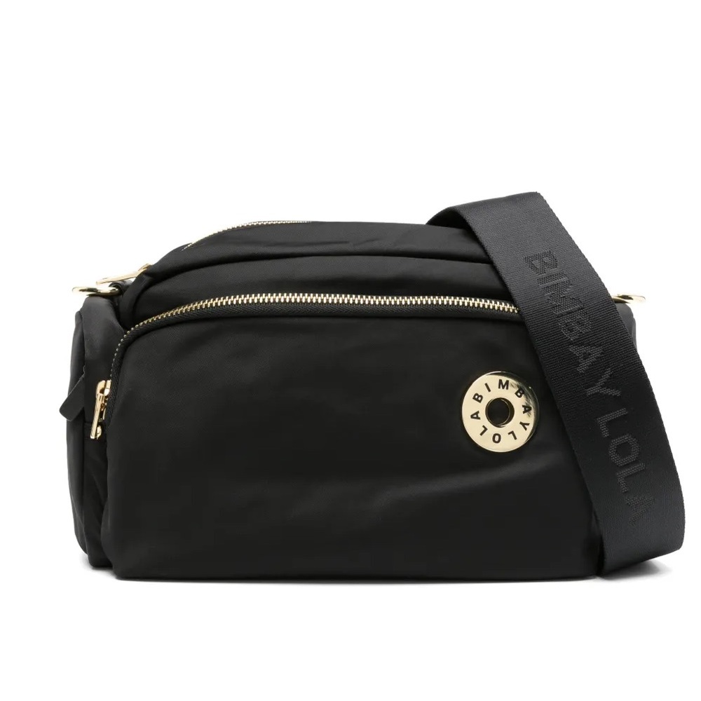 BIMBA Y LOLA
S Logo-plaque Cross-body Bag In Black